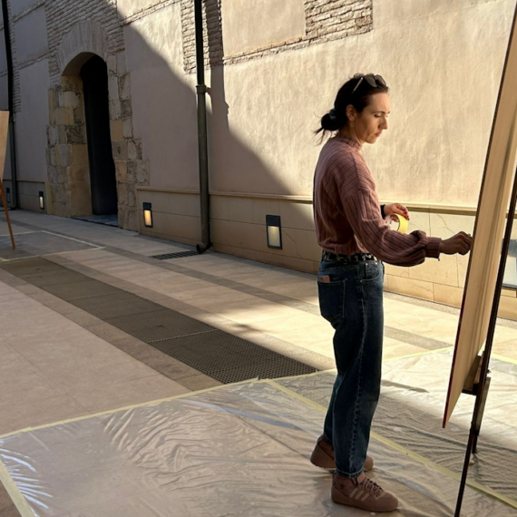 La Fundación Cajamurcia organiza dos jornadas de ‘street art’ en vivo en el patio del Centro Cultural Las Claras